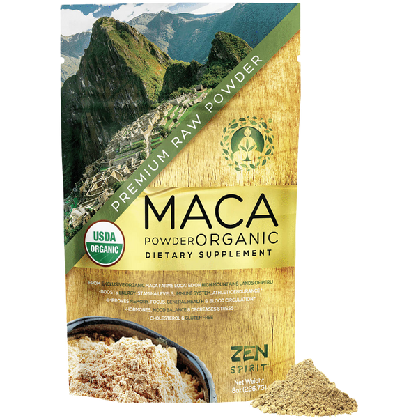Maca Powder Organic 8oz (Yellow)