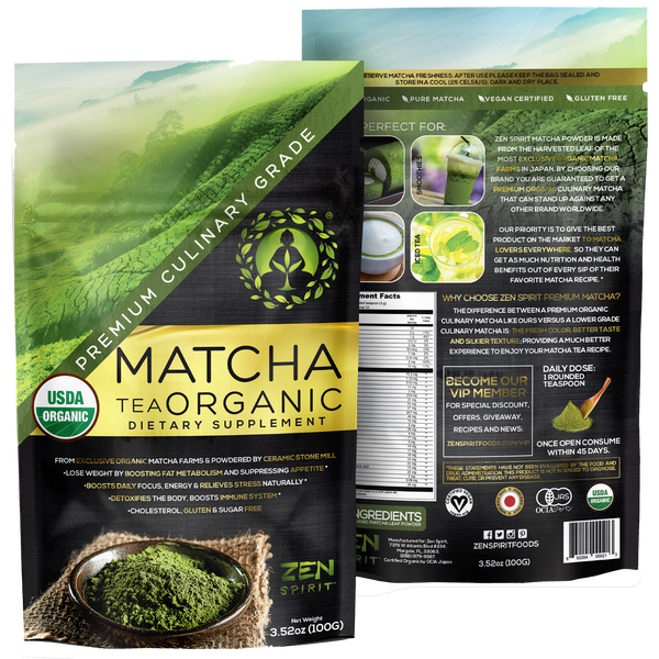 Matcha Green Tea Powder Organic