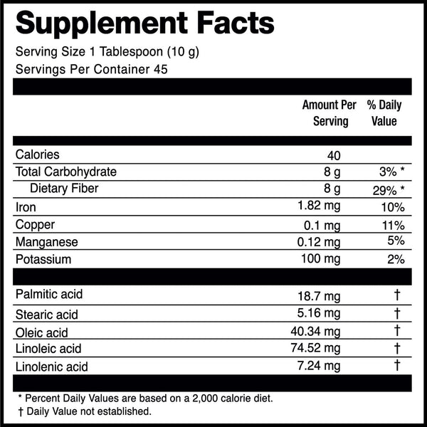 Psyllium Husk Powder - 1 LB (16oz) Indian Organic Fiber Premium Grade Superfood (Raw)